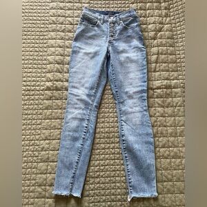 Lucky Brand High Rise Skinny Bridgette Light Blue Denim Jeans